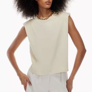 Aritzia Shoulder Pad Top